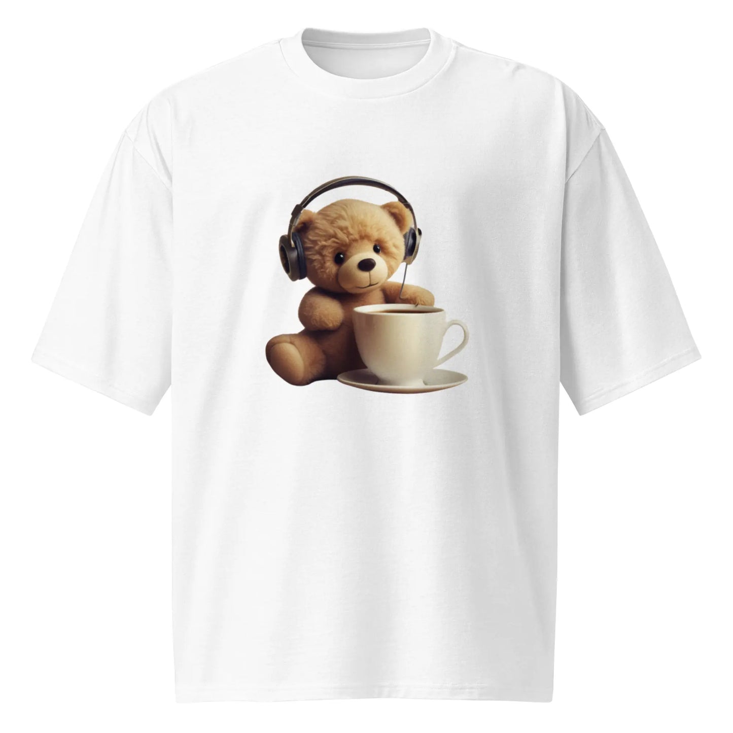 T-shirt Oversize “Teddy Vibes” 🐻🎧