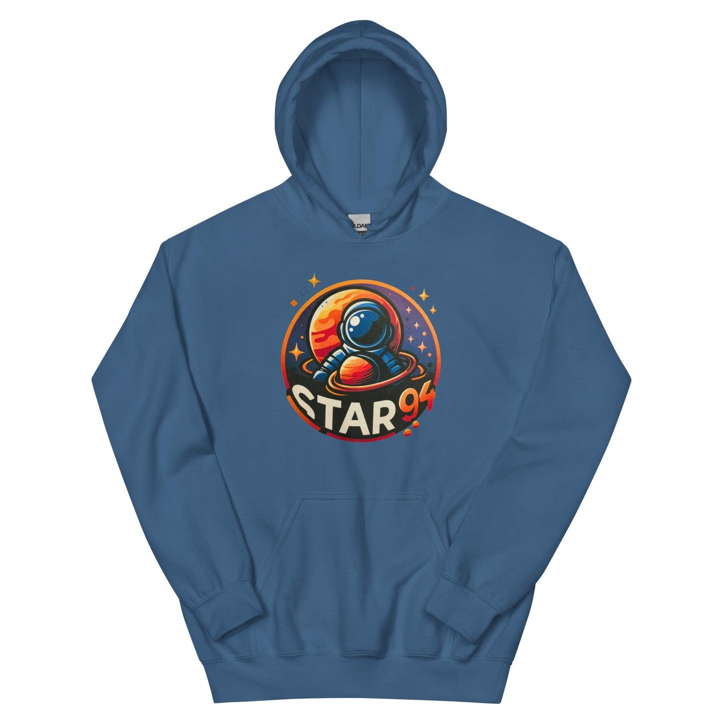 Felpa con cappuccio logo star94 - START94