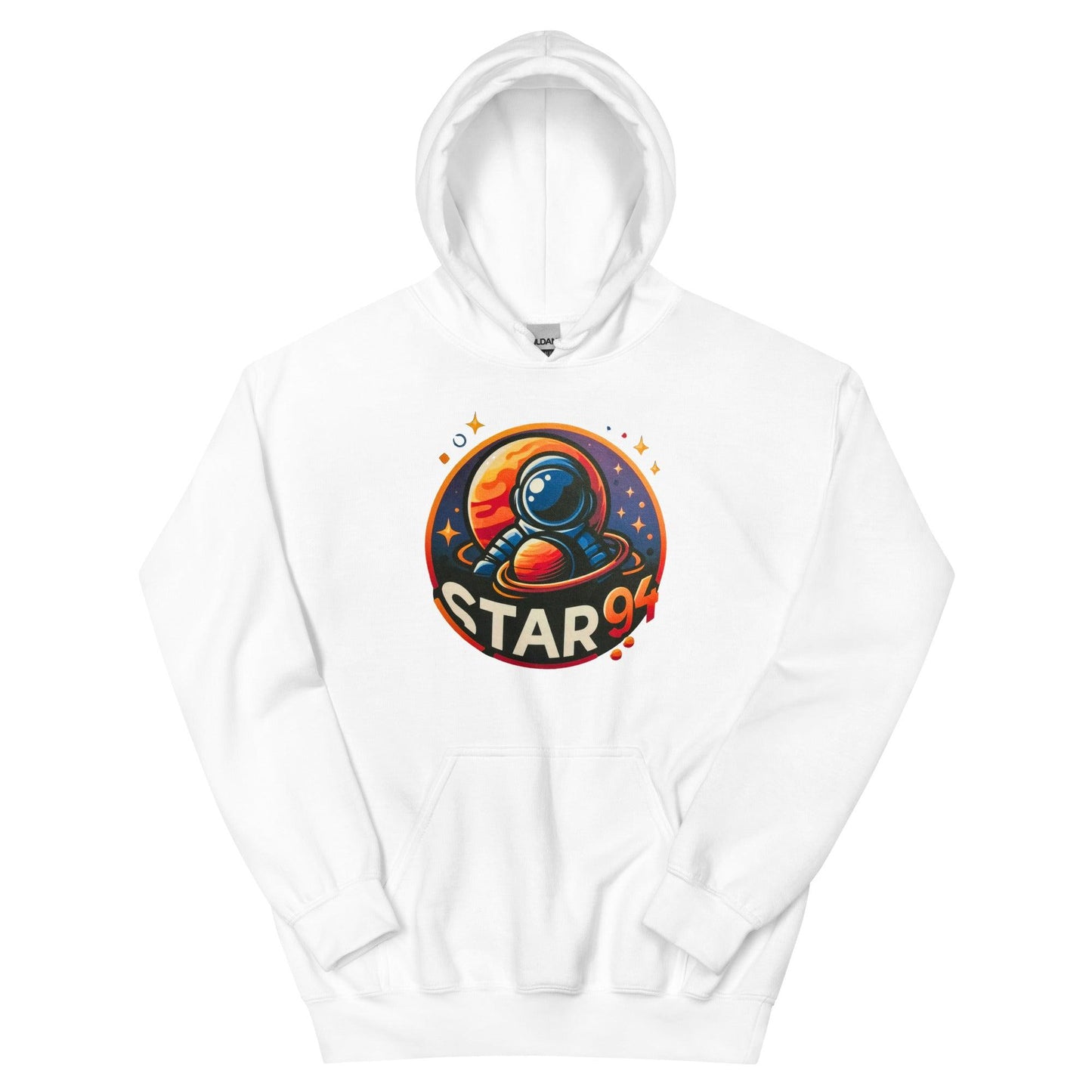 Felpa con cappuccio logo star94 - START94